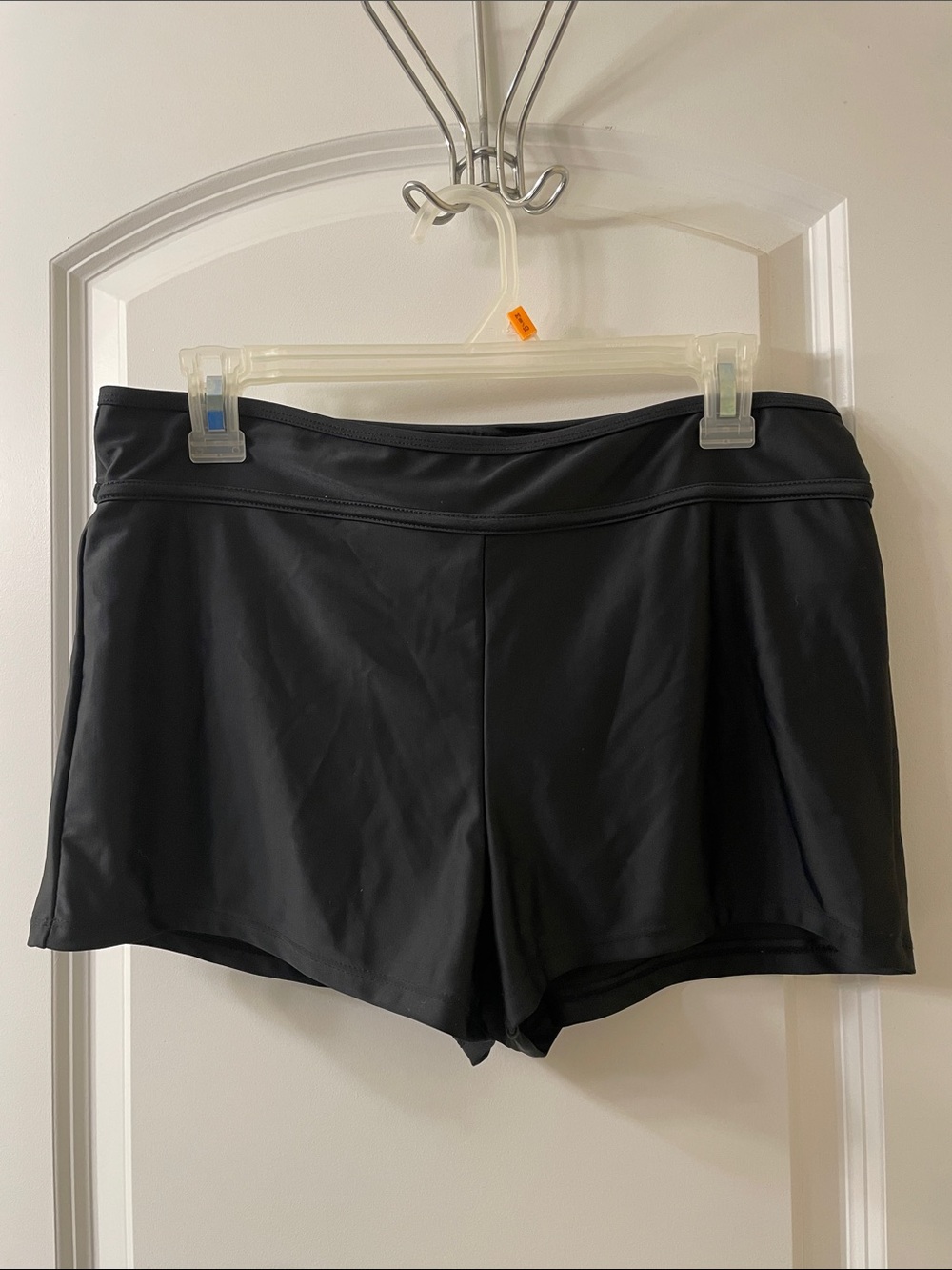 Time and Tru Black Athletic Swim Shorts